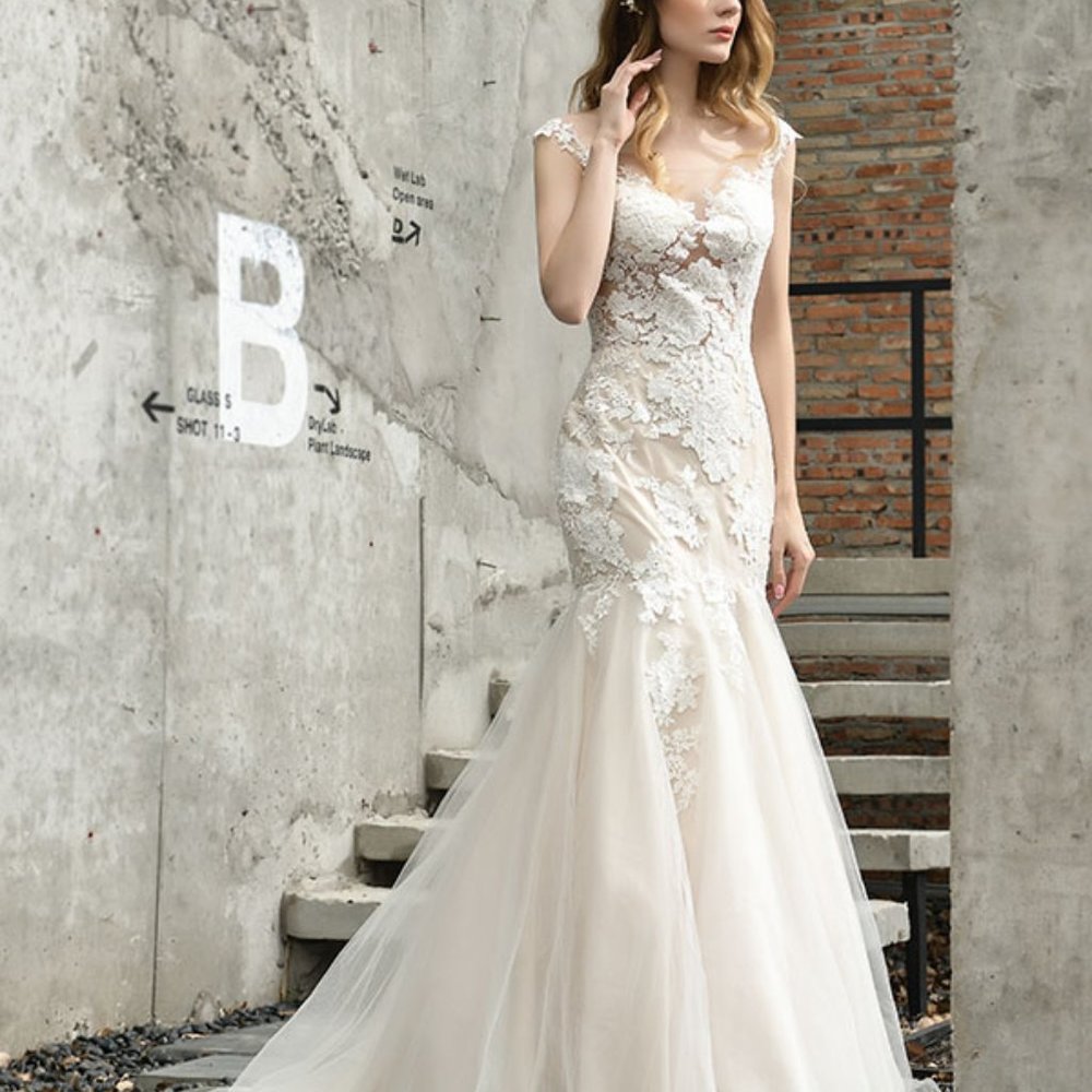 wedding dress shipping free - Picture 7 of 12